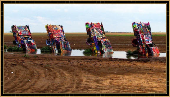 Cadillac Ranch - Route 66