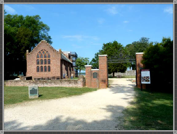 Eingang zum James Fort