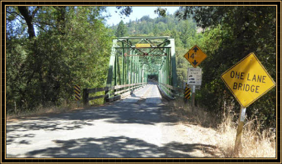 One Lane Bridge in Honeydew