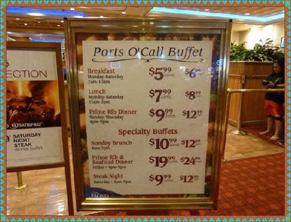 Gold Coast Buffetpreise