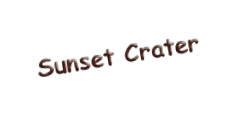Sunset Crater