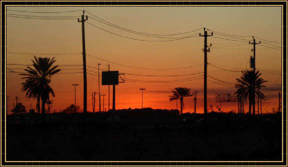 Sunset in Houston