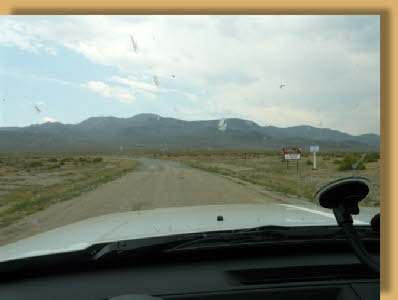 Der Anfang der Jungo Road (SR49)