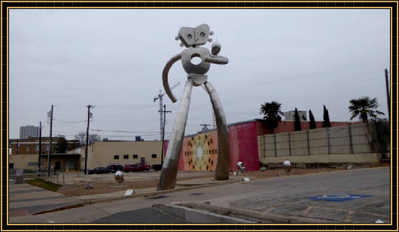 Traveling Man Sculpture