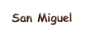 San Miguel 