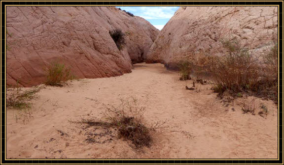 Eingang zum Zebra Canyon