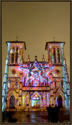 Lasershow San Fernando Cathedral