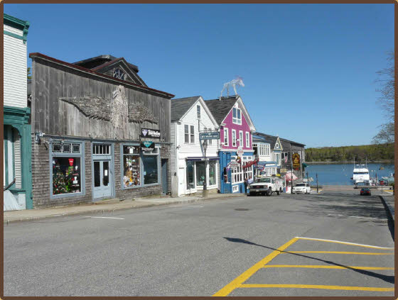 Main Street von Bar Harbor