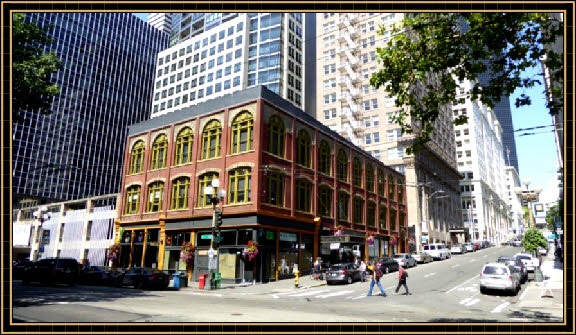 Unweit vom Pioneer Square
