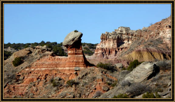 Palo Duro Canyon State Park - GSL Trail - Hoodoo