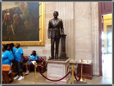 Statue Ronald Wilson Reagan