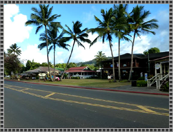 Hanalei Center im gleichnamigen Ort