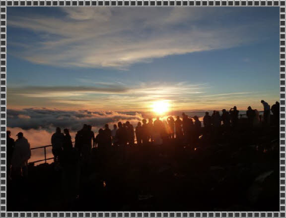 Sunset am Haleakala NP.