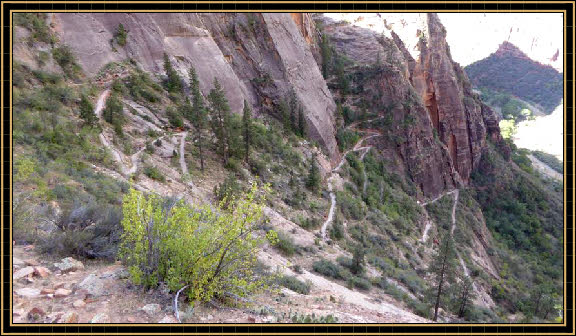 Gabelung East Mesa Trail / Hidden Canyon Trail