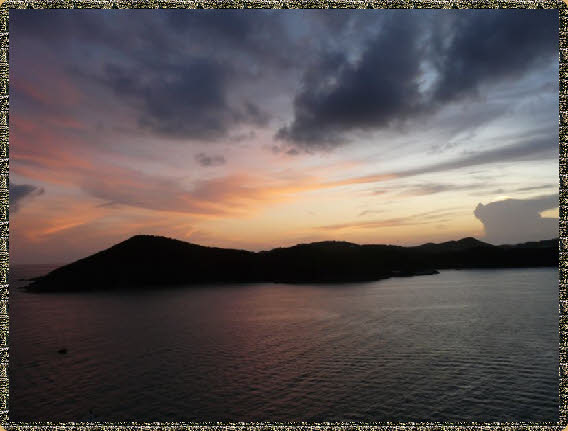 Sunset über St. Thomas