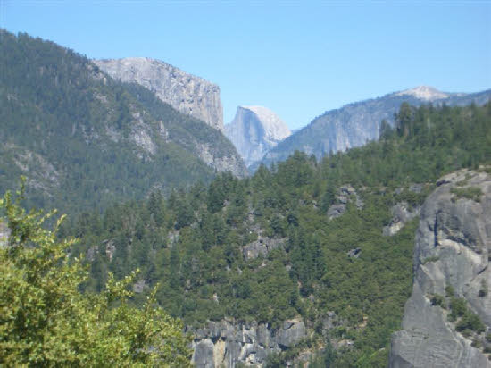 Half Dome und El Capitan