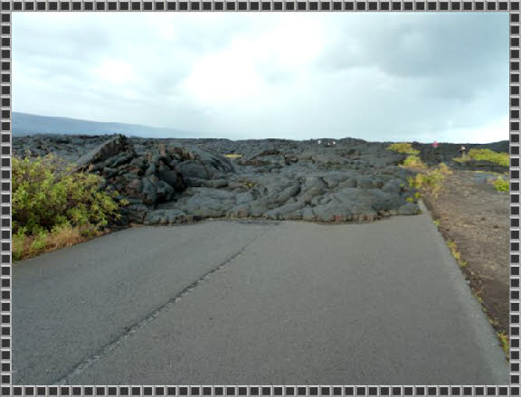 End of Chain of Craters Road 