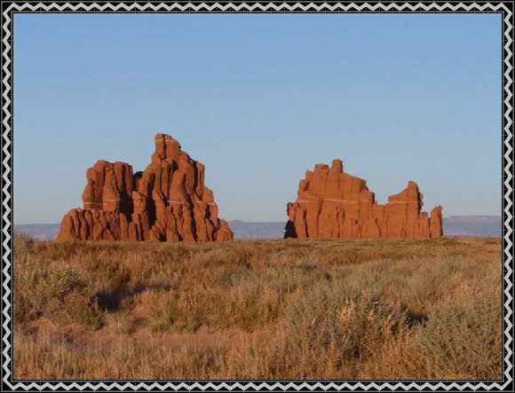 Interessante Felsformation am Hope Arch