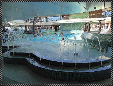 Aquapark mit Whirlpools
