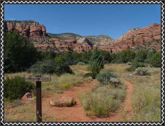 Beginn Fay Canyon Trail