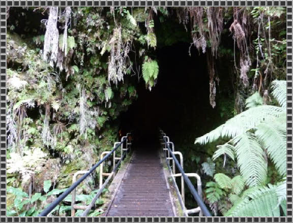 Eingang zur Thurston Lava Tube