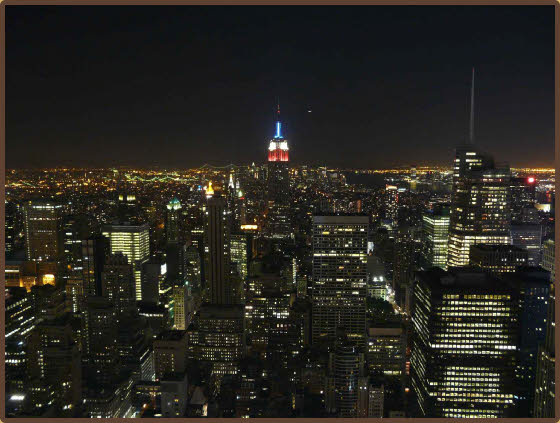 Ausblick vom TOTR auf Manhatten