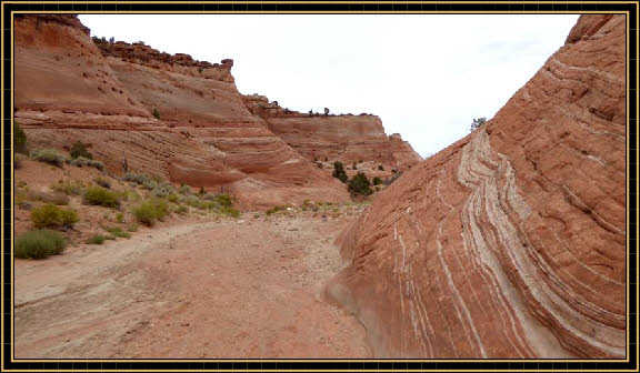 Richtung Zebra Canyon